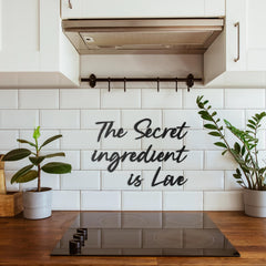 The Secret Ingredient is Love | Metal Dekor