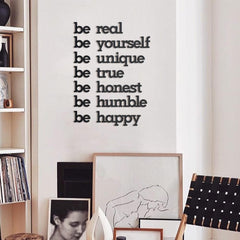 Be Yourself | Metal Duvar Dekoru