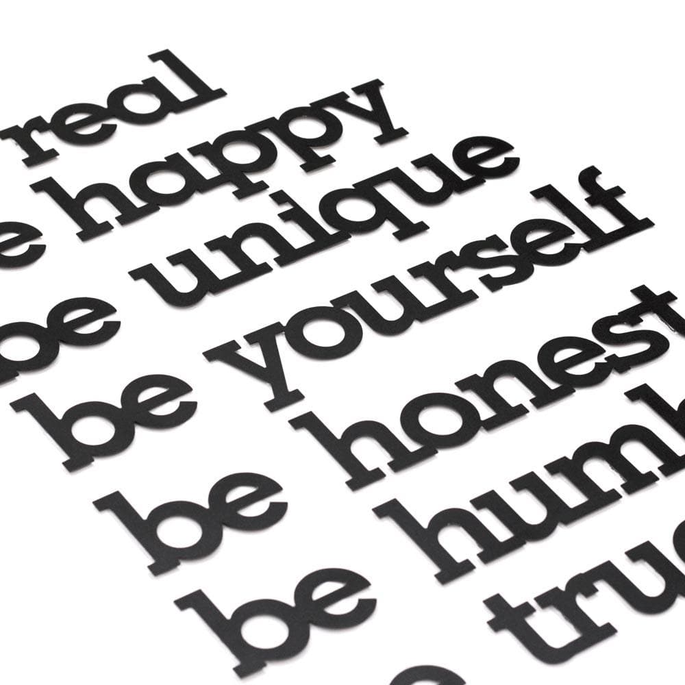 Be Yourself | Metal Duvar Dekoru