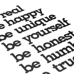 Be Yourself | Metal Duvar Dekoru