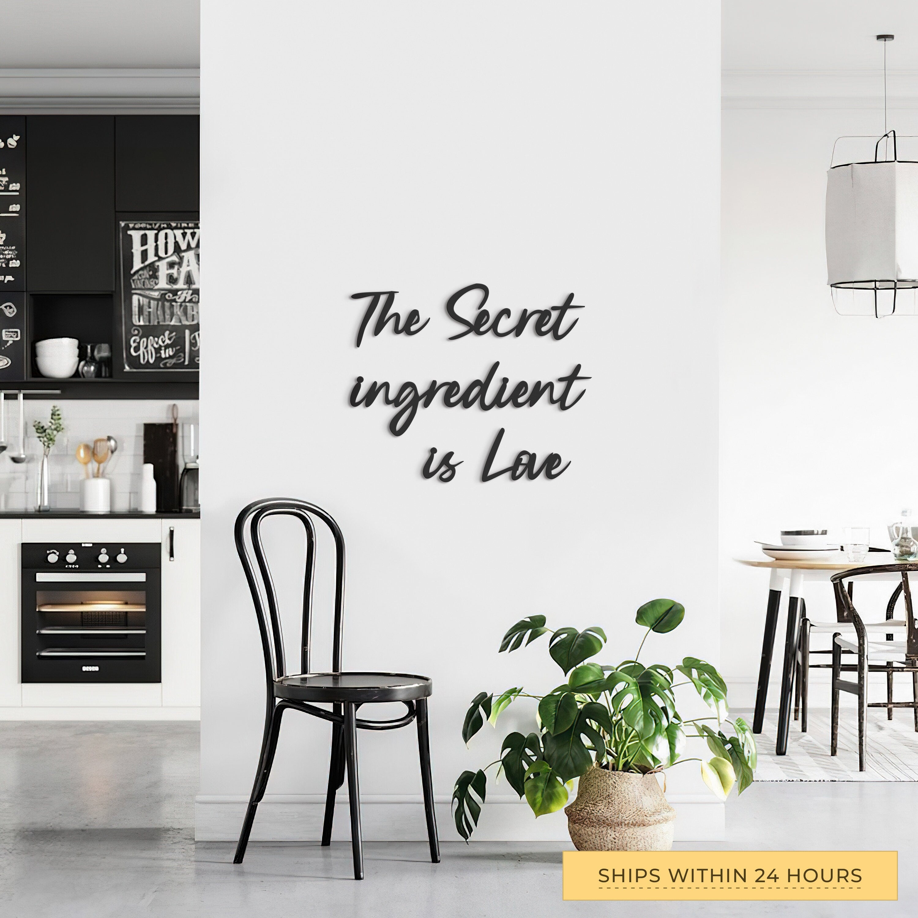 The Secret Ingredient is Love | Metal Dekor