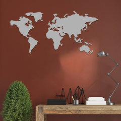 World | Metal Tablo