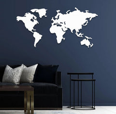 World | Metal Tablo