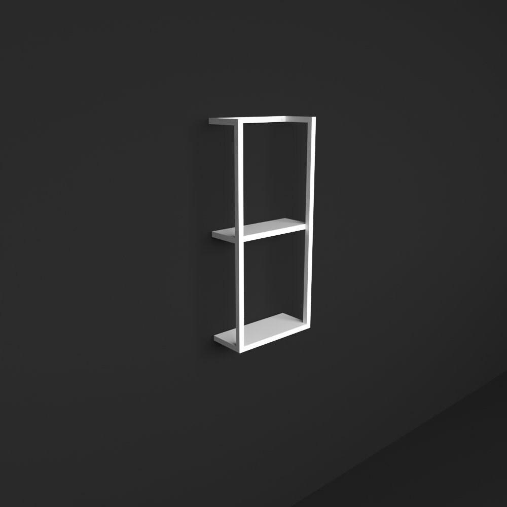 Liora | Metal Banyo Rafı