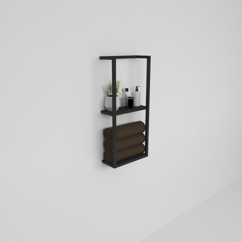 Liora | Metal Banyo Rafı