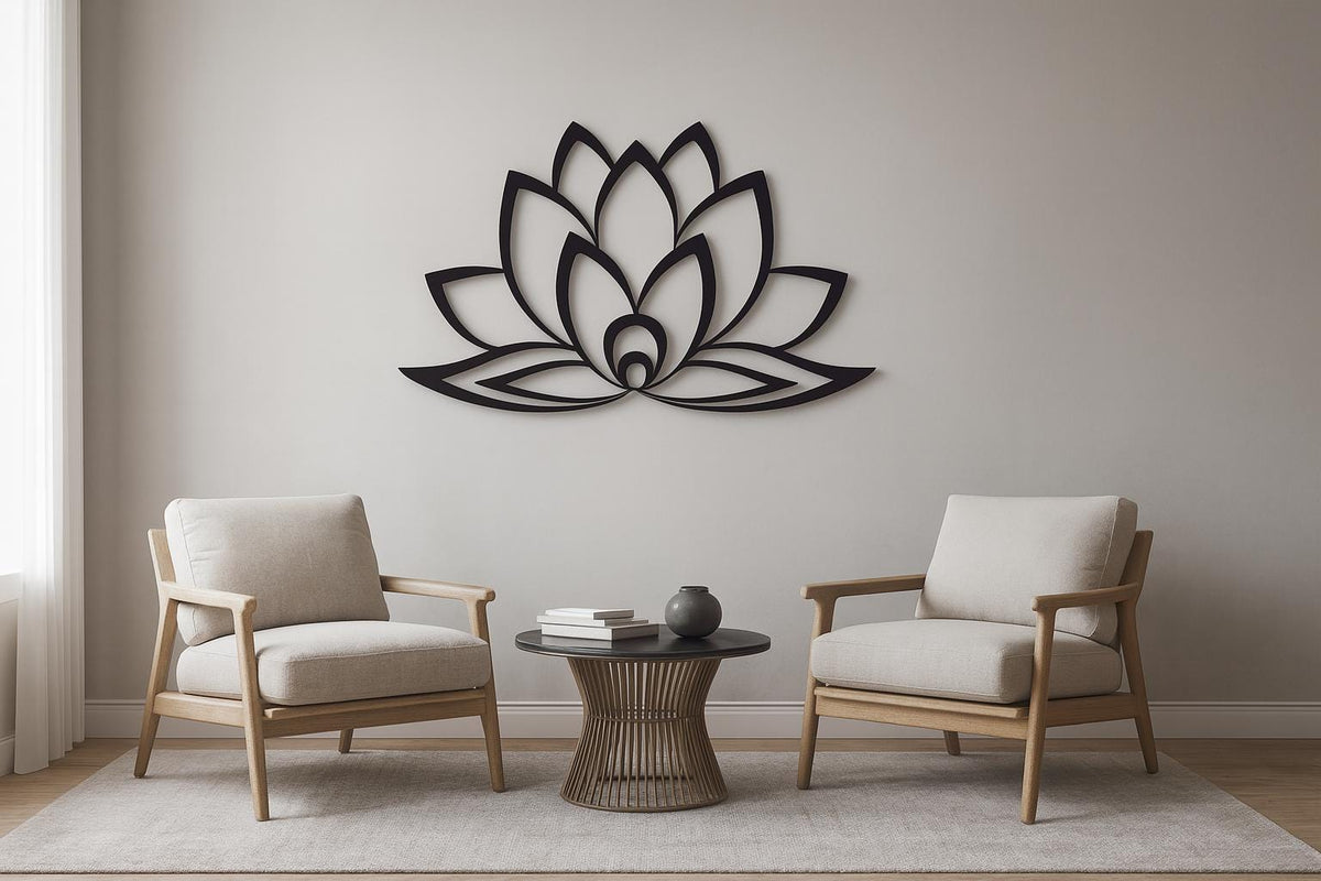 Lotus | Metal Tablo