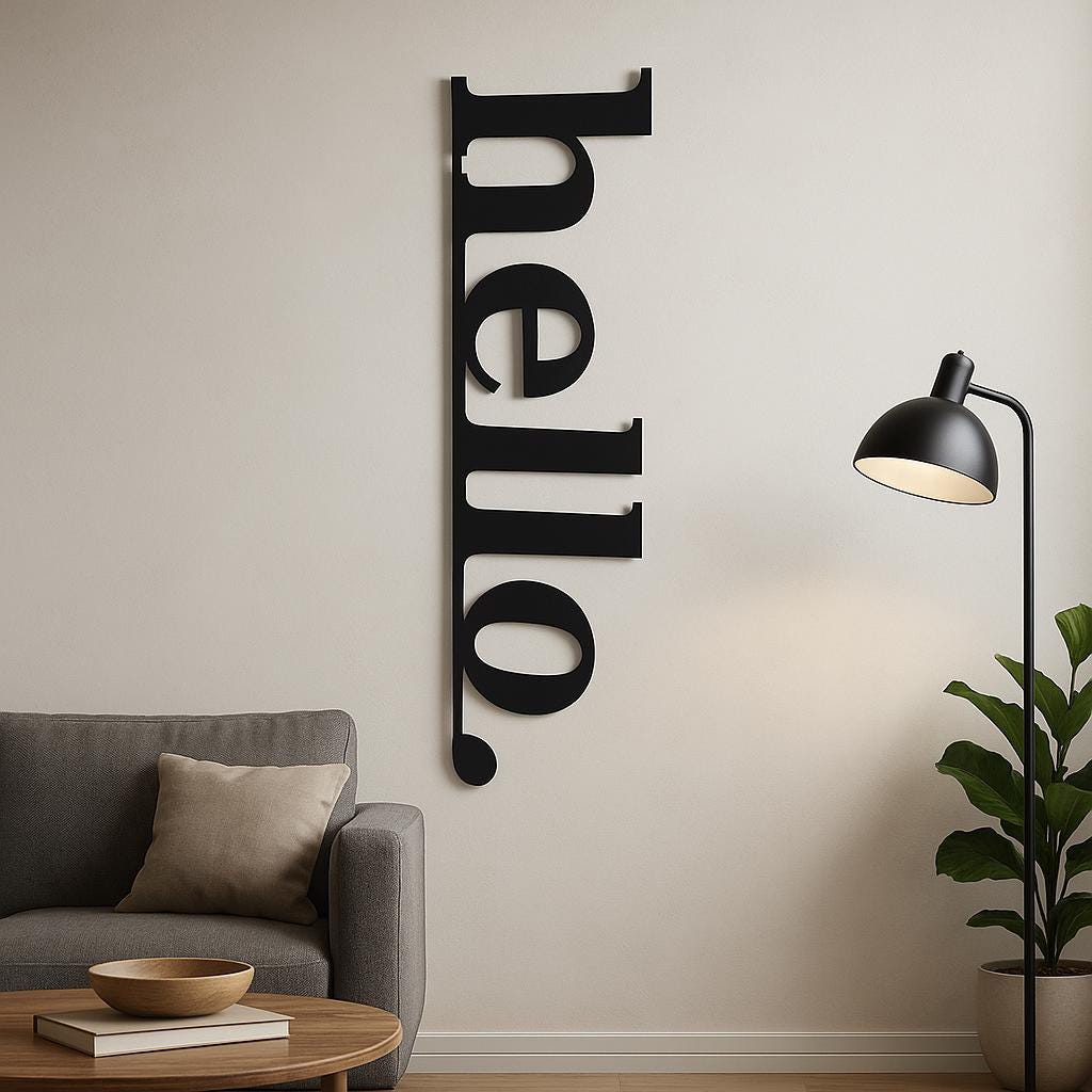 Hello | Modern Minimalist Ev ve Giriş Dekoru